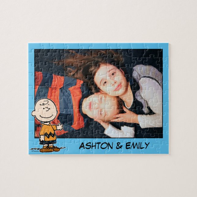 Erdnüsse | Charlie Brown Custom Foto (Horizontal)