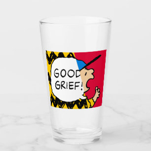 Erdnüsse Charlie Brown Good Kummer Half & Half Glas