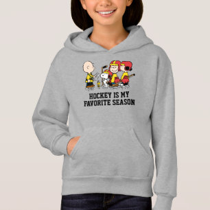 Erdnüsse Charlie Brown Hockey Coach Hoodie