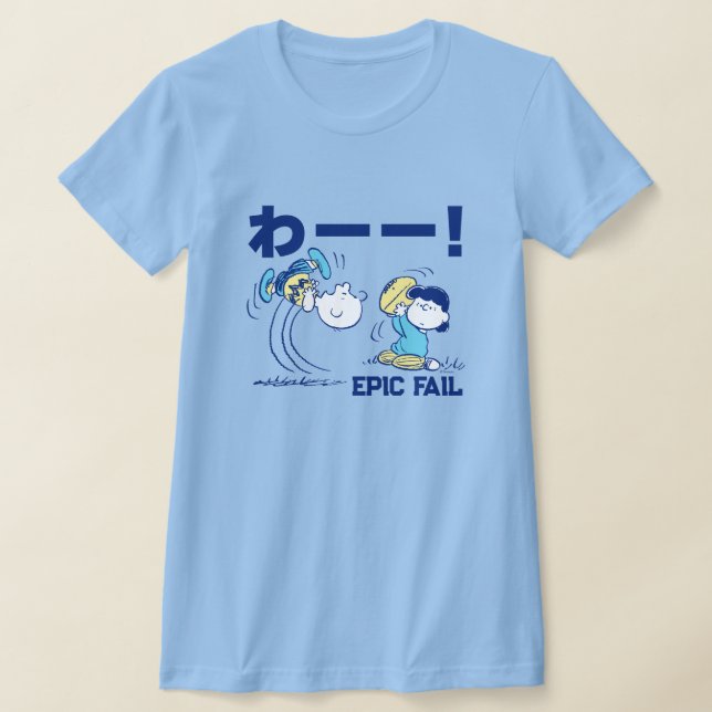Erdnüsse | Charlie Brown & Lucy Football T-Shirt (Ablage )