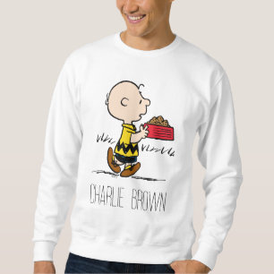 Erdnüsse   Charlie Brown mit Snoopy's Dish Sweatshirt