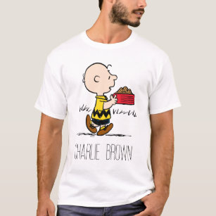 Erdnüsse   Charlie Brown mit Snoopy's Dish T-Shirt