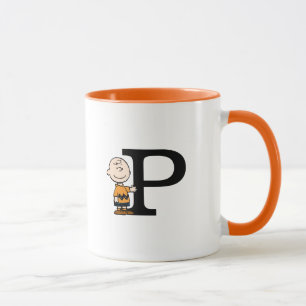 Erdnüsse Charlie Brown Monogram P Tasse