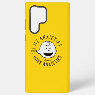 Erdnüsse   Charlie Brown Nervous seit 1950 Samsung Galaxy Hülle