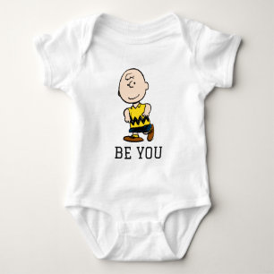 Erdnüsse Charlie Brown Portrait Baby Strampler