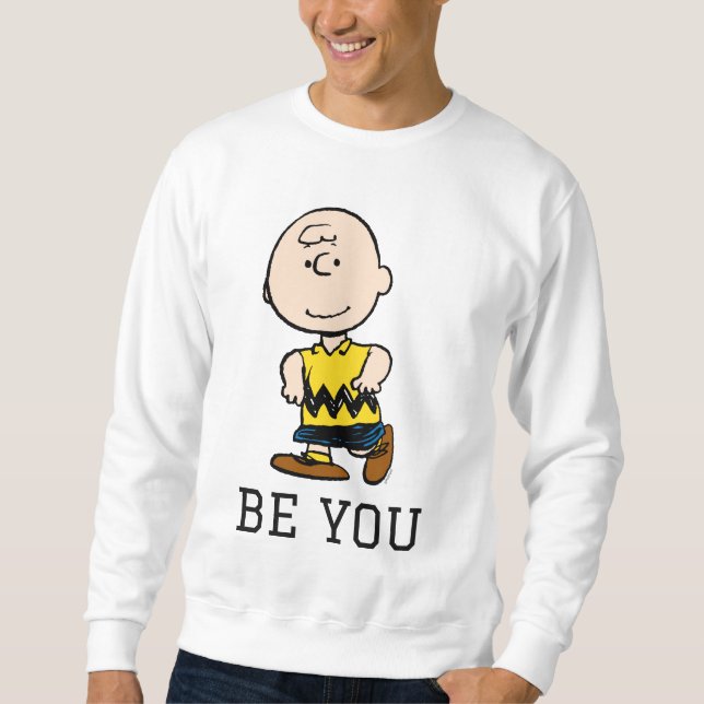 Erdnüsse | Charlie Brown Portrait Sweatshirt (Vorderseite)