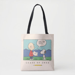 Erdnüsse Charlie Brown Snoopy Na Du Hast Es Gescha Tasche