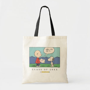 Erdnüsse Charlie Brown Snoopy Na Du Hast's Geschaf Tragetasche