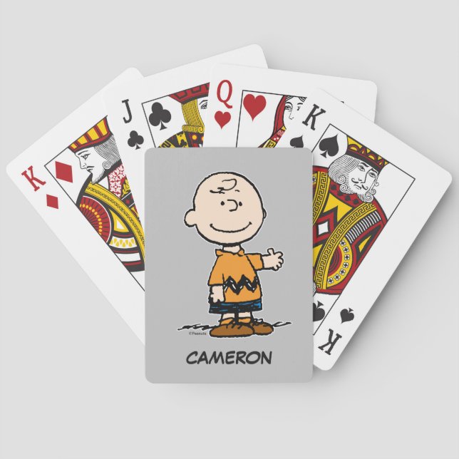Erdnüsse | Charlie Brown Spielkarten (Rückseite)
