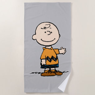 Erdnüsse   Charlie Brown Strandtuch
