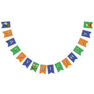 Erdnüsse Charlie Brown und Gang Birthday Bunting Wimpelkette