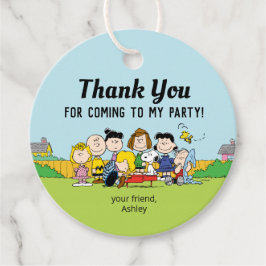 Erdnüsse | Charlie Brown und Gang Birthday Geschenkanhänger