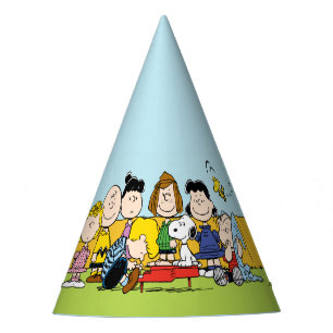 Erdnüsse Charlie Brown und Gang Birthday Partyhütchen