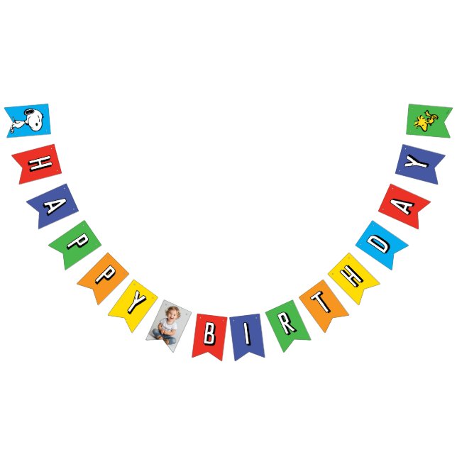 Erdnüsse | Charlie Brown und Gang Birthday Wimpelkette (Alle)