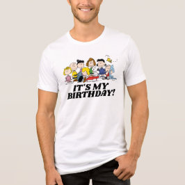 Erdnüsse | Charlie Brown und Gang Es ist mein Gebu Tri-Blend Shirt