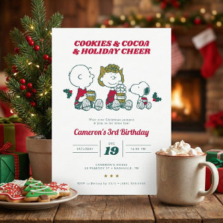 Erdnüsse | Cookies & Kakao Einladung zum Geburtsta