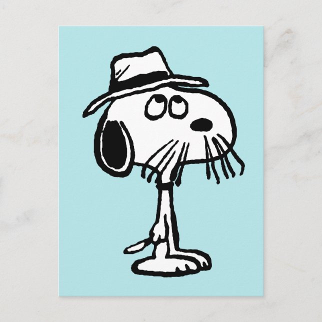 Erdnüsse | Der Brüderpike von Snoopy Postkarte (Vorderseite)