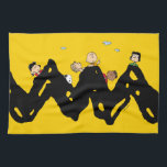 Erdnüsse | Die Gang auf dem Zig Zag Geschirrtuch<br><div class="desc">Karo dieses lustige Peanuts-Design mit der Peanuts Gang heraus.</div>