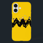 Erdnüsse | Die Gang auf dem Zig Zag iPhone 16 Hülle<br><div class="desc">Karo dieses lustige Peanuts-Design mit der Peanuts Gang heraus.</div>