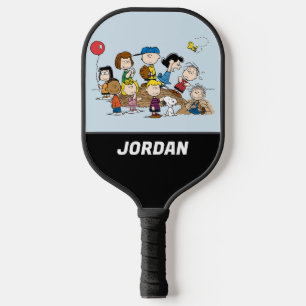 Erdnüsse Die Gang Name hinzufügen Pickleball Schläger