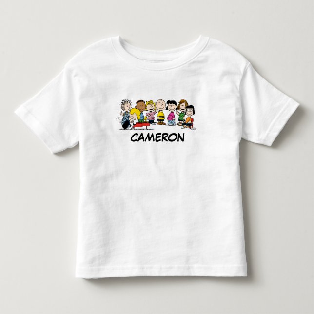 Erdnüsse | Die Gang um das Klavier Kleinkind T-shirt (Vorderseite)