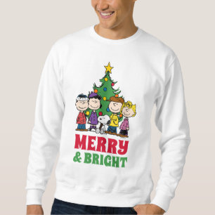 Erdnüsse   Die Gang um den Weihnachtsbaum Sweatshirt