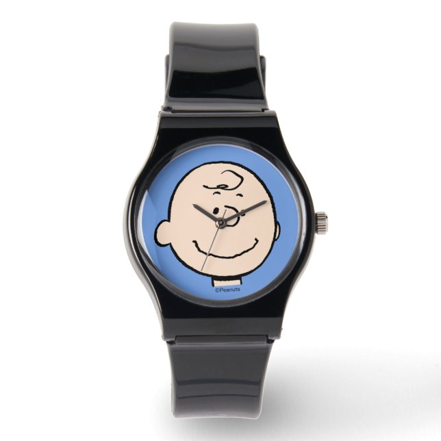 Erdnüsse | Ein Charlie Brown Smile Armbanduhr (Vorderseite)