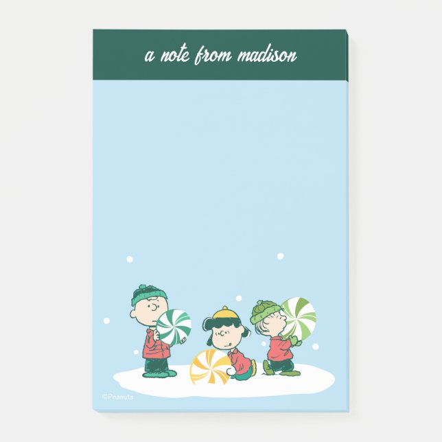 Erdnüsse | Ein Geschenk für Sie Post-it Klebezettel (Vorderseite)