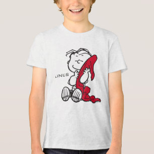 Erdnüsse Ein Linus-Lächeln Tri-Blend Shirt