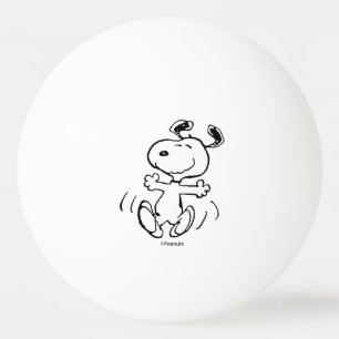 Erdnüsse   Ein Snoopy Happy Dance Tischtennisball