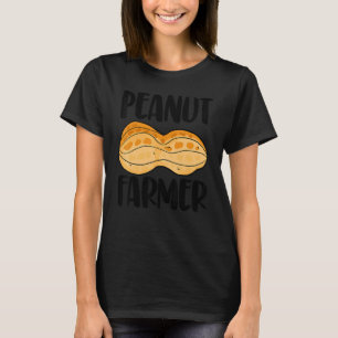 Erdnüsse Farmer Lecker Geschlecht Enthüllung Nüsse T-Shirt