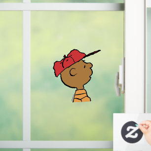 Erdnüsse   Franklin Baseball Cap Fensteraufkleber