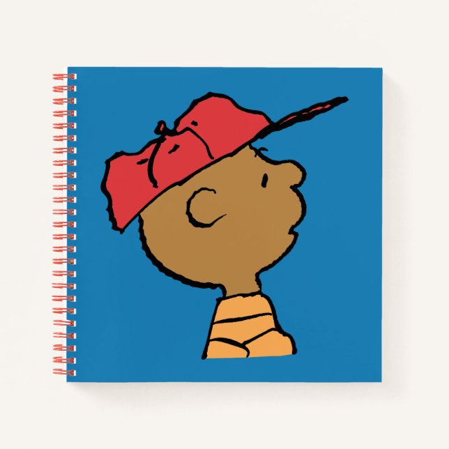 Erdnüsse | Franklin Baseball Cap Notizbuch (Vorderseite)
