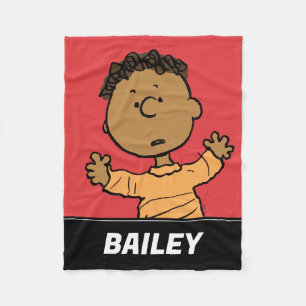 Erdnüsse   Franklin Look Fleecedecke