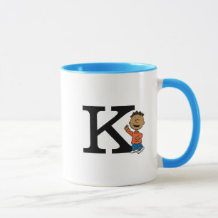Erdnüsse   Franklin Monogram K Tasse
