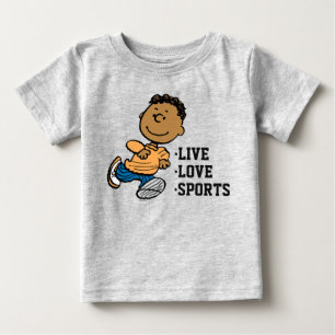 Erdnüsse   Franklin Running Baby T-shirt
