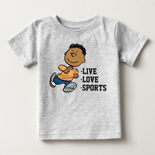 Erdnüsse | Franklin Running Baby T-shirt (Vorderseite)