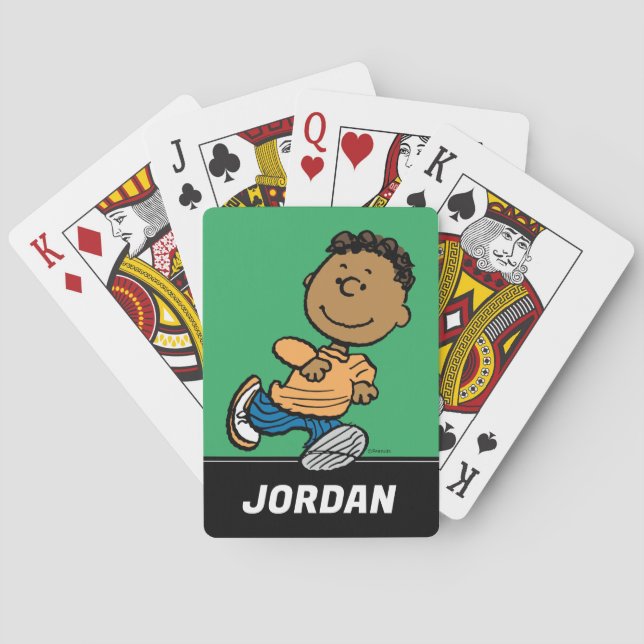 Erdnüsse | Franklin Running Cards Spielkarten (Rückseite)
