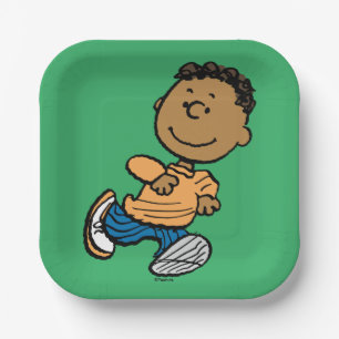 Erdnüsse   Franklin Running Pappteller