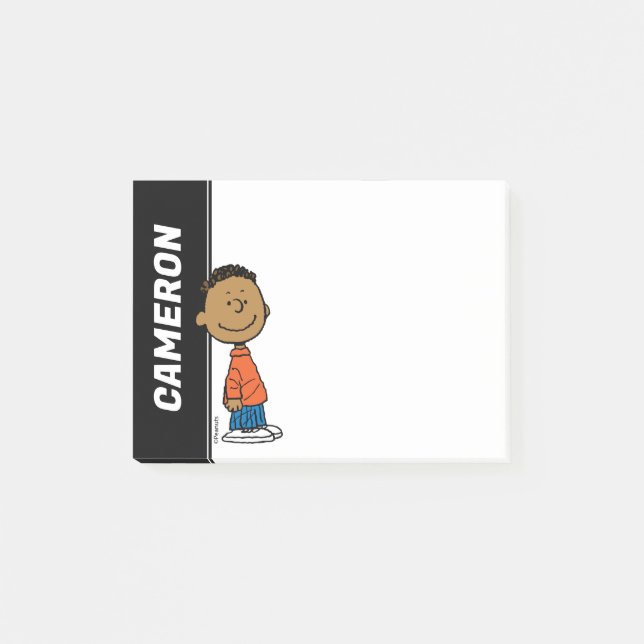 Erdnüsse | Franklin Smile Post-it Klebezettel (Vorderseite)