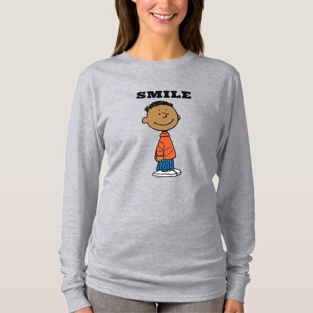 Erdnüsse | Franklin Smile T-Shirt (Vorderseite)