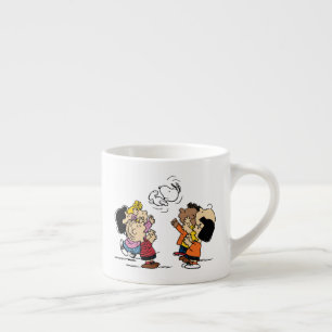 Erdnüsse   Freunde Spaß Espressotasse