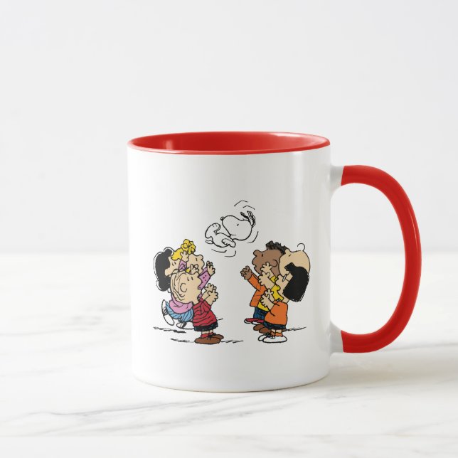 Erdnüsse | Freunde Spaß Tasse (Rechts)