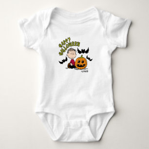 Erdnüsse Frohe Halloween Linus Baby Strampler