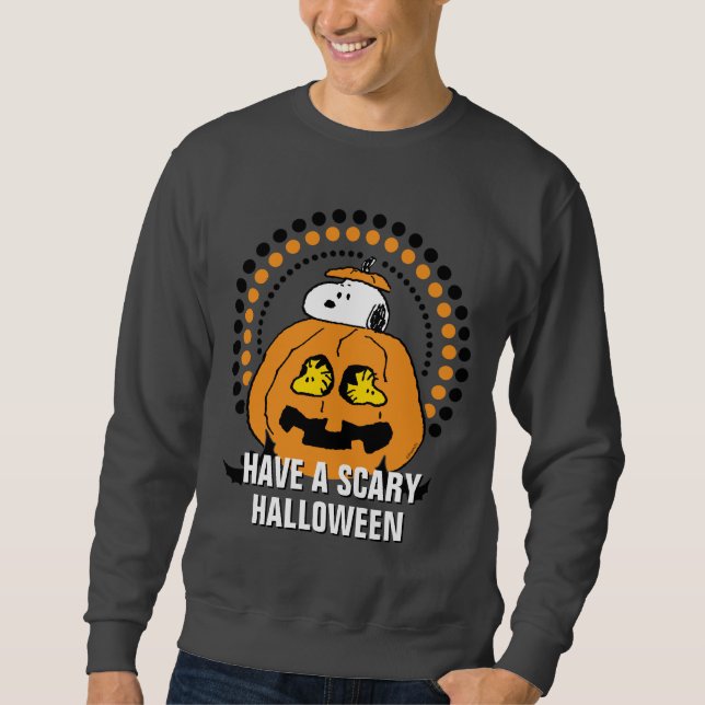 Erdnüsse | Frohe Halloween Sweatshirt (Vorderseite)