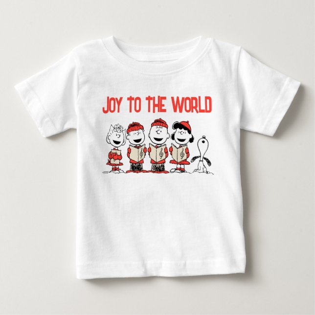 Erdnüsse | Frohe Weihnachtslieder Baby T-shirt (Vorderseite)