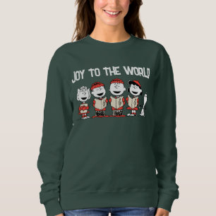 Erdnüsse Frohe Weihnachtslieder Sweatshirt
