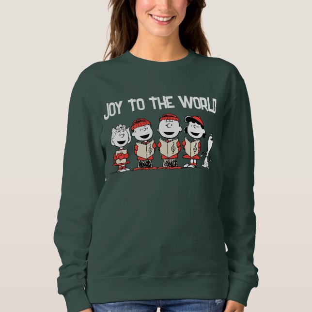 Erdnüsse | Frohe Weihnachtslieder Sweatshirt (Vorderseite)