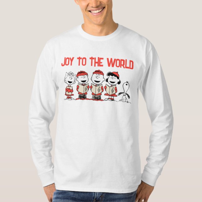 Erdnüsse | Frohe Weihnachtslieder T-Shirt (Vorderseite)