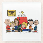 Erdnüsse | Glück ist eins der Gang Glasuntersetzer<br><div class="desc">Das Glück ist tatsächlich Teil der Peanuts-Bande, wie in der geliebten Comic-Streifen und seinen verschiedenen Anpassungen dargestellt. Die Peanuts-Charaktere, trotz ihrer Fehler und Kämpfe, finden Freude in ihren nah-Strick-Freundschaften und gemeinsamen Erfahrungen.</div>